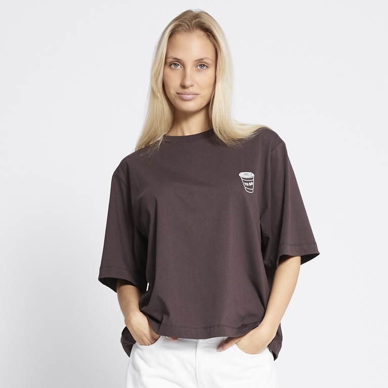 Printed boxy tee "Mimmi"